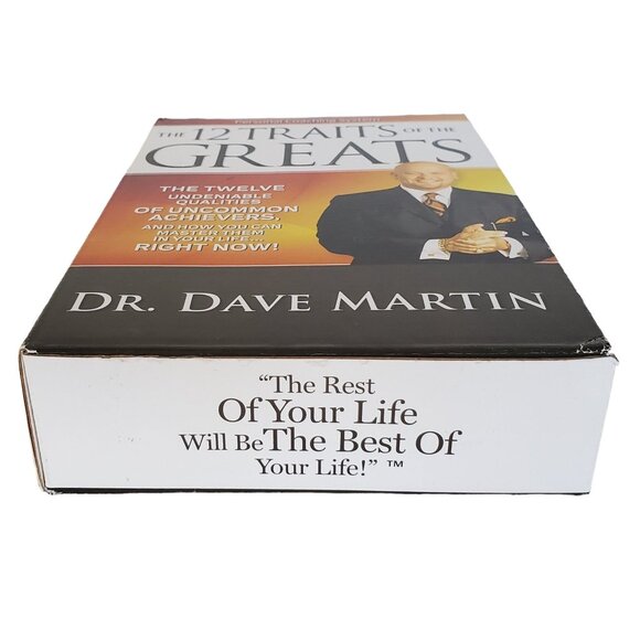 The 12 Traits Of The Greats Book Set By Dr. Dave Martin 6 CDs & 6 DVDs, Workbook - Picture 12 of 12